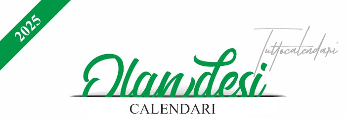 vendita calendari da parete 2025