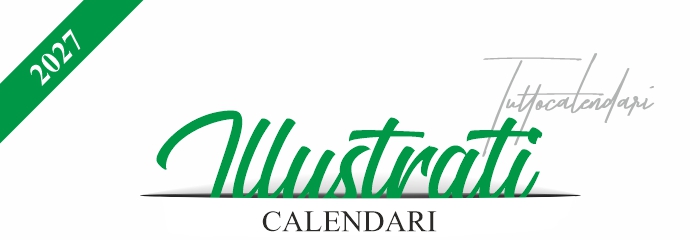 Calendari da muro illustrati in varie misure Calendari da muro illustrati in varie misure