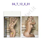 Calendario mensile illustrato 2027 - immagini sexy