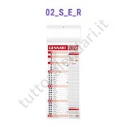 Calendario olandese commerciale rosso da parete personalizzato con logo aziendale Stampa calendario da muro olandese