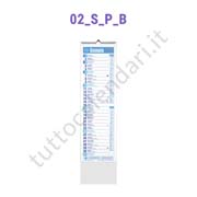 Stampa calendario silhouette commerciale