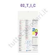 Calendario olandese commerciale colorato Stampa calendario da parete olandese