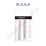 Calendario olandese commerciale nero da parete personalizzati Stampa calendario da parete olandese