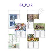 Calendario illustrato da parete 2027