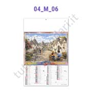 Calendario da parete bimensile illustrato