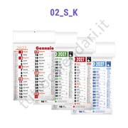 Stampa calendario da muro olandese