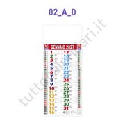 Stampa calendario olandese da muro