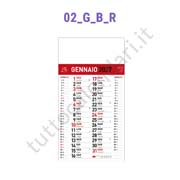 Calendario olandese commerciale rosso da parete personalizzati Stampa calendario da parete olandese