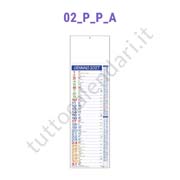 Stampa calendario olandese multicolor