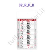 calendario per aziende rosso Stampa calendario da parete olandese
