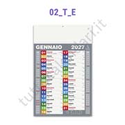 Stampa calendario da parete olandese