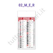 Calendario olandese commerciale quadrettato rosso Stampa calendario olandese da muro