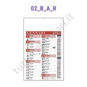 calendario per aziende rosso Stampa calendario da parete olandese