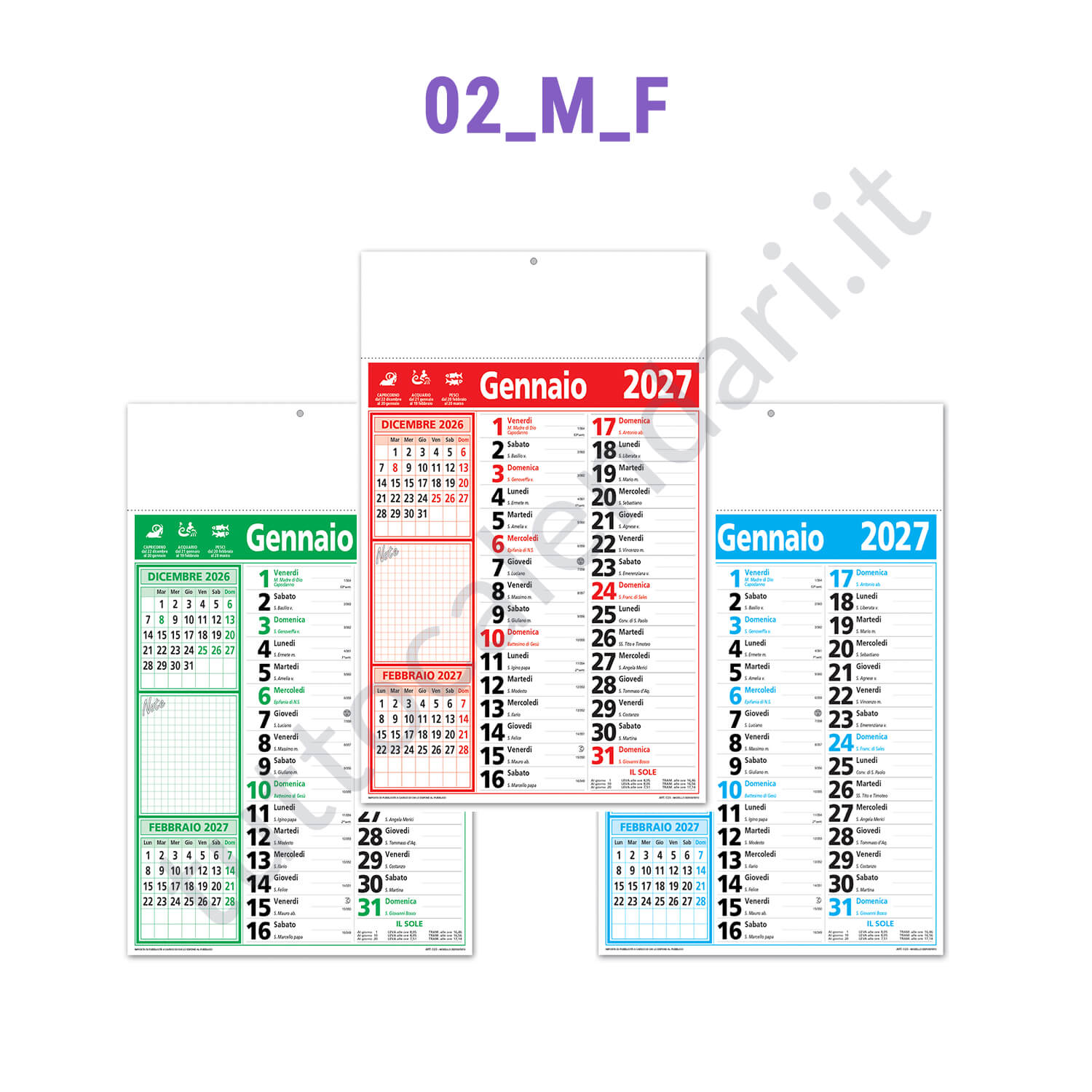Calendario olandese commerciale con note Stampa calendario commerciale da parete con note