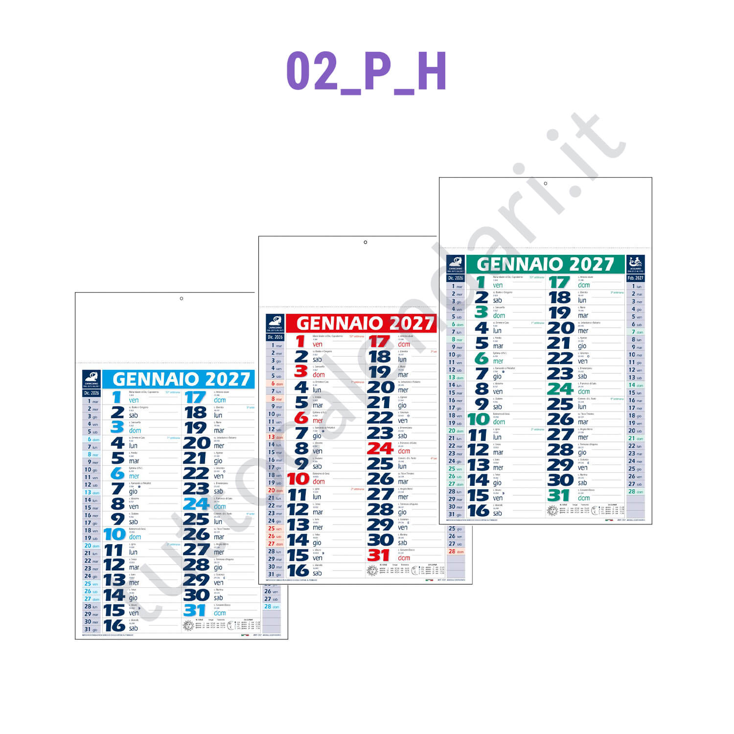 Calendario mensile commerciale Stampa calendario commerciale olandese