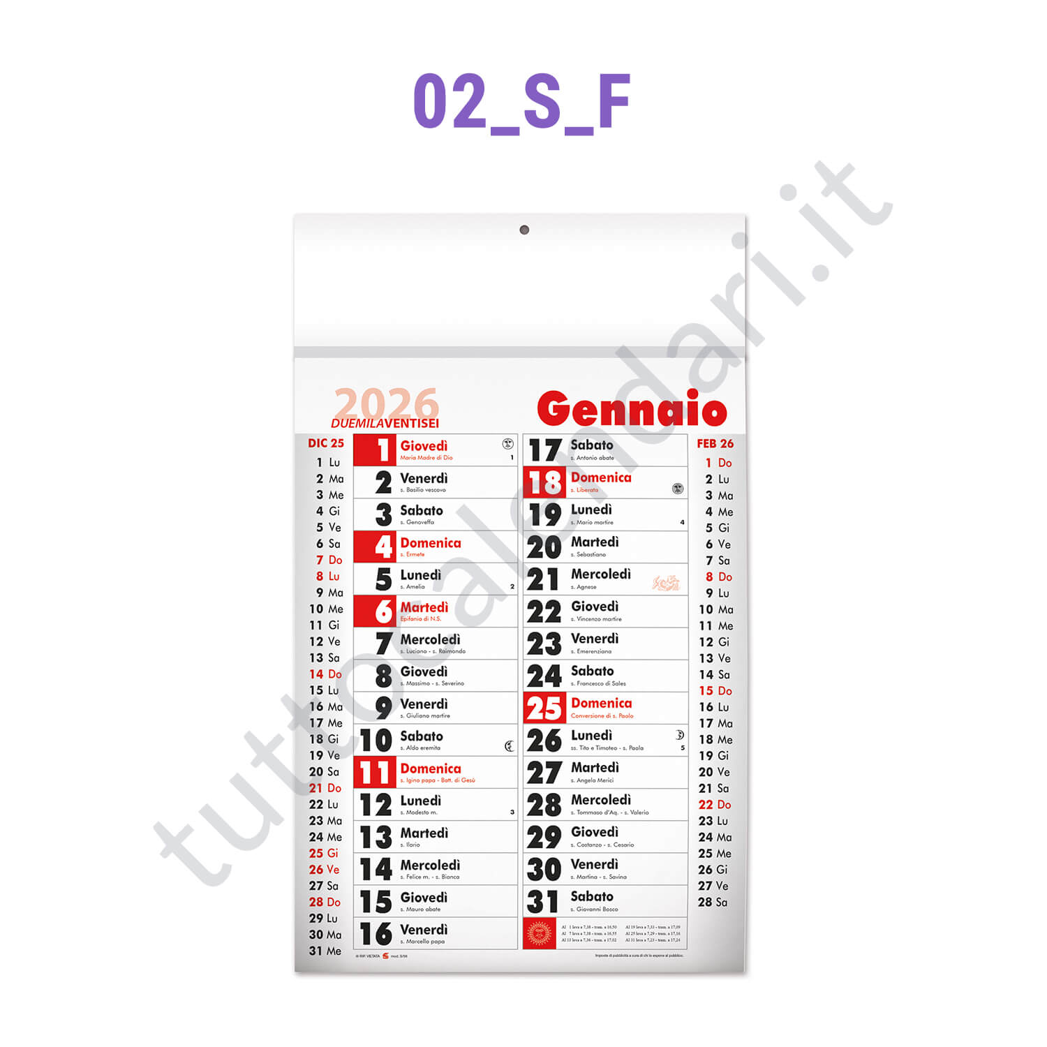 Calendario olandese commerciale aziendale Stampa calendario commerciale olandese