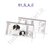 calendario da tavolo 2027 illustrato 