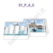 calendario da tavolo illustrato