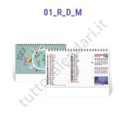 calendario da scrivania 2027 illustrato 