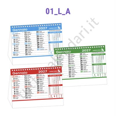 Vendita online calendario a cavallotto