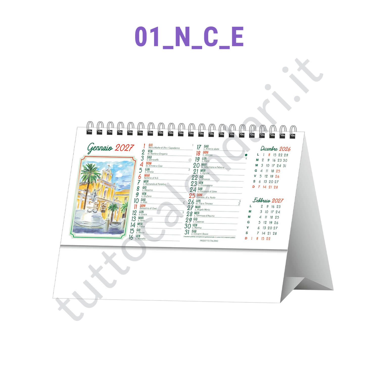 calendari da tavolo personalizzati per aziende