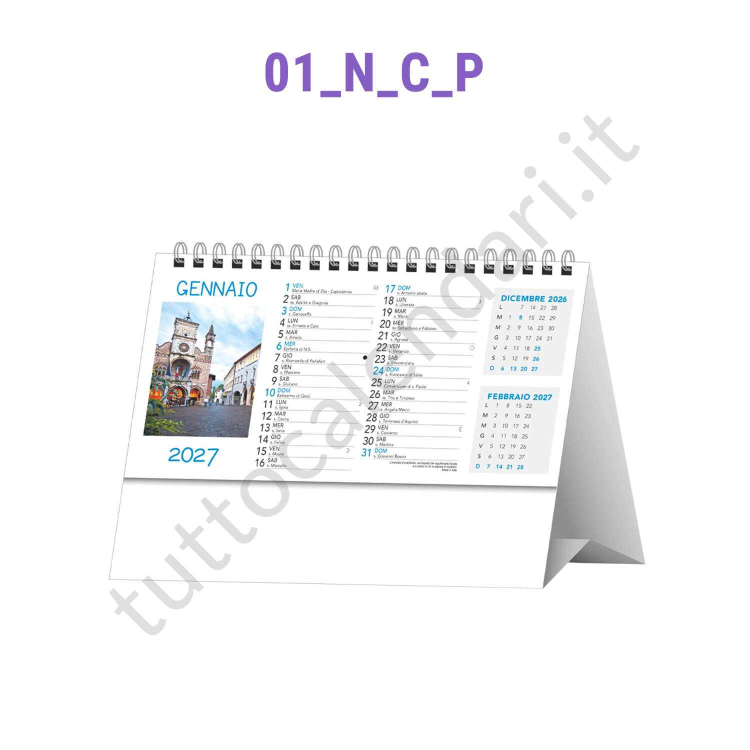 calendari da tavolo personalizzati per aziende