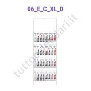 Calendario quadrittico aziendale Stampa calendario quadrittico da parete