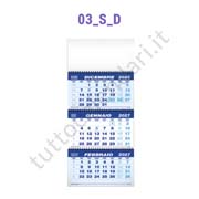 Stampa calendario trittico promozionali